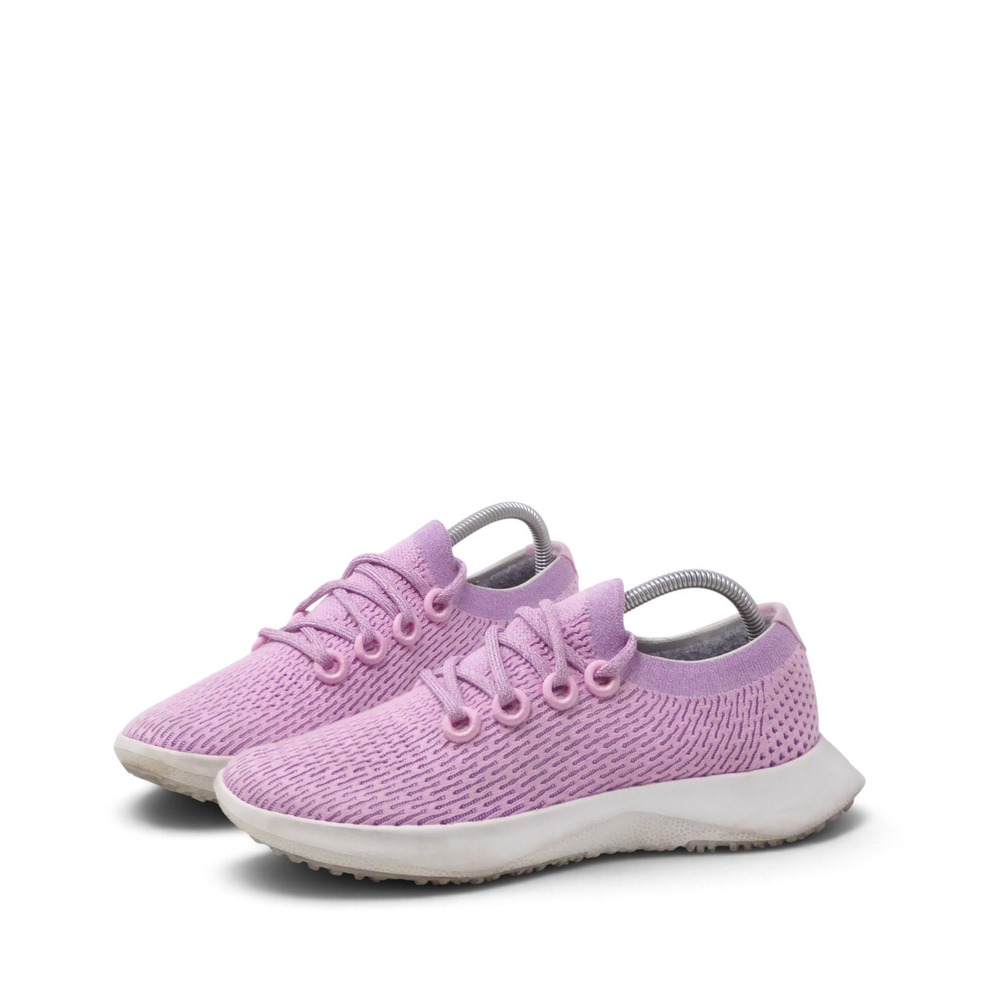 Allbirds Women Tree Dashers 2 Lilac Purple Pink Knit Running Shoes 9.5